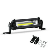 GoldHub 9W 12V-24V LED Bar Offroad Sportlight COB Mini Small Single Row Spotlight Daytime Running Light Motorbike Auxiliary Light